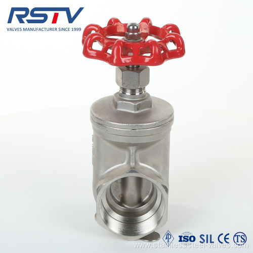 Stainless Steel Screwed end 200WOG Gate Valve